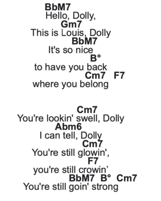 lyrics hello dolly